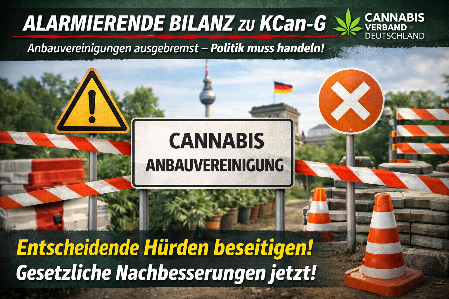 EKOCAN-Bericht bestätigt Scheitern mit Ansage: CVD fordert Ende der bürokratischen Blockadepolitik