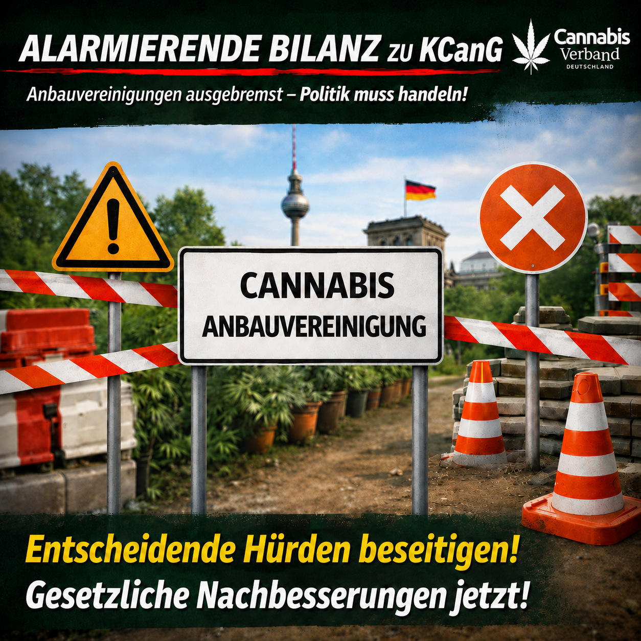 EKOCAN-Bericht bestätigt Scheitern mit Ansage: CVD fordert Ende der bürokratischen Blockadepolitik